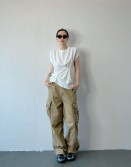 White Buttons Top #250427
